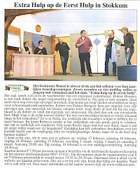 Stokkums Toneel in het nieuws