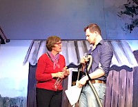 Debutant bij het Stokkums Toneel