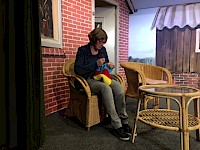 Alies ten Hove bij het Stokkums Toneel