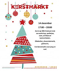 Kom naar de Kerstmarkt van OBS Stokkum