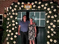 Jan-Henk en Geja Hargeerds 12,5 jaar getrouwd.
