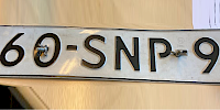 Gevonden Kentekenplaat [60-SNP-9]