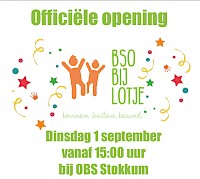 Officiële Opening BSO bij Lotje