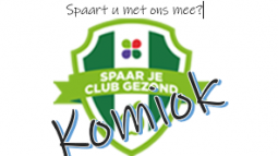 Sparen voor Komiok bij Plus Blankhorst