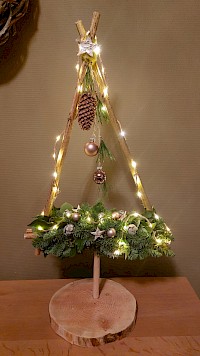 Kerstworkshop Bloemschikken - nieuwe datum- ZATERDAG 18 December 2021