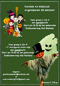Sp(r)ooktocht 28 oktober Stokkum