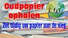 Oudpapier halen OBS Stokkum