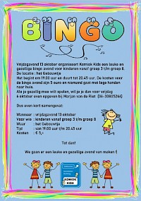 Komiok-kids Bingo