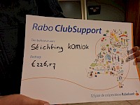 Rabo club support. Dank je wel