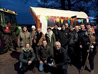 Gerwin en Michelle ingehaald door de buren