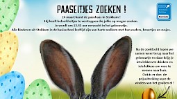 De paashaas is weer onderweg