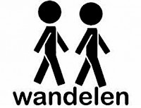 Iedere woensdagavond wandelen, start om 19.00 uur bij het gebouwtje