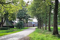 Wandelgroep tijdelijke stop