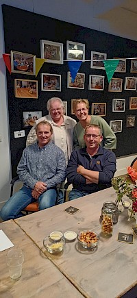 Bestuursleden KOMIOK uitgezwaaid na 6 jaren vol inzet