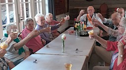 Nieuwe schutterskoning trakteert borrels op koffieochtend